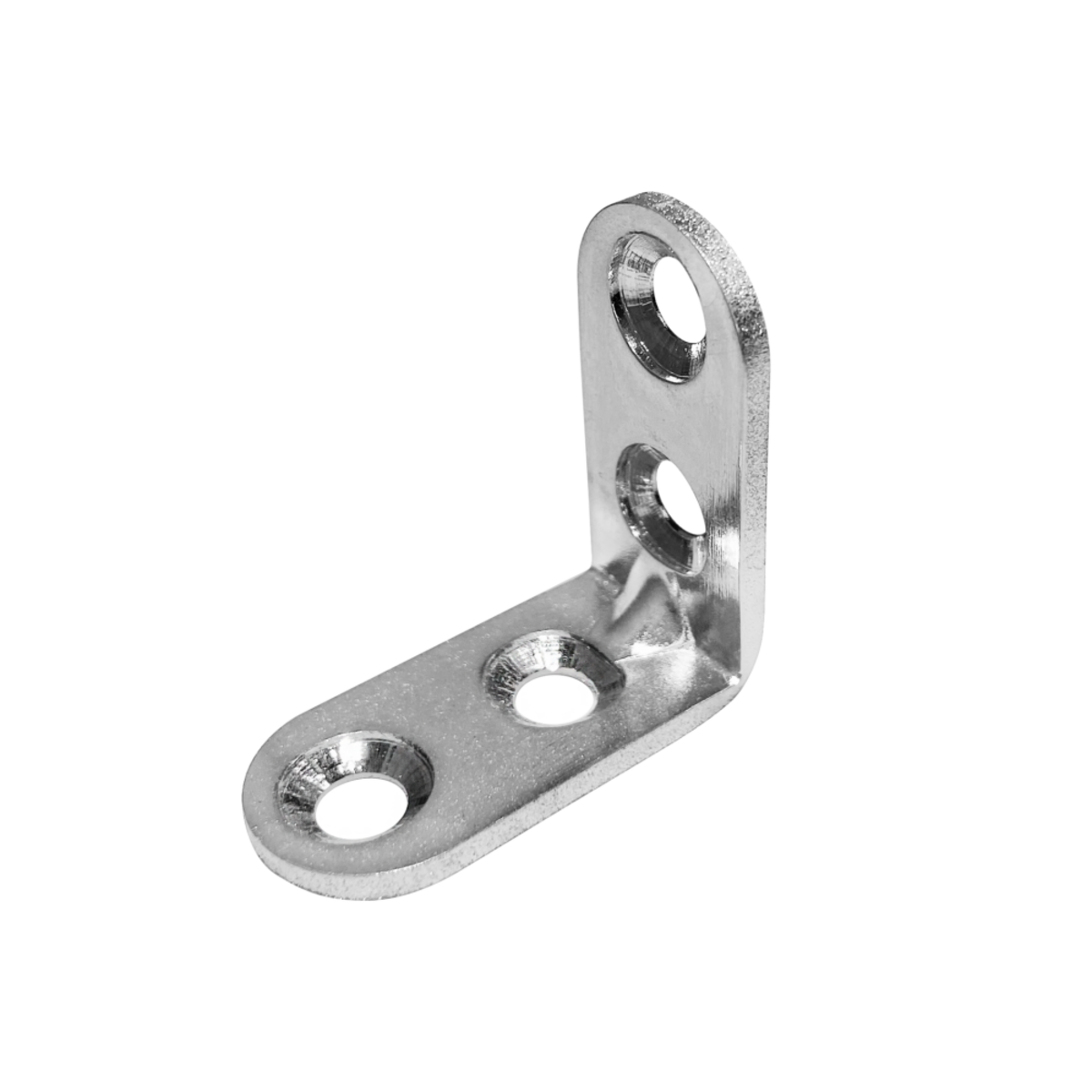 CENTRALE BRICO Equerre de chaise fer zingué, H.3 cm