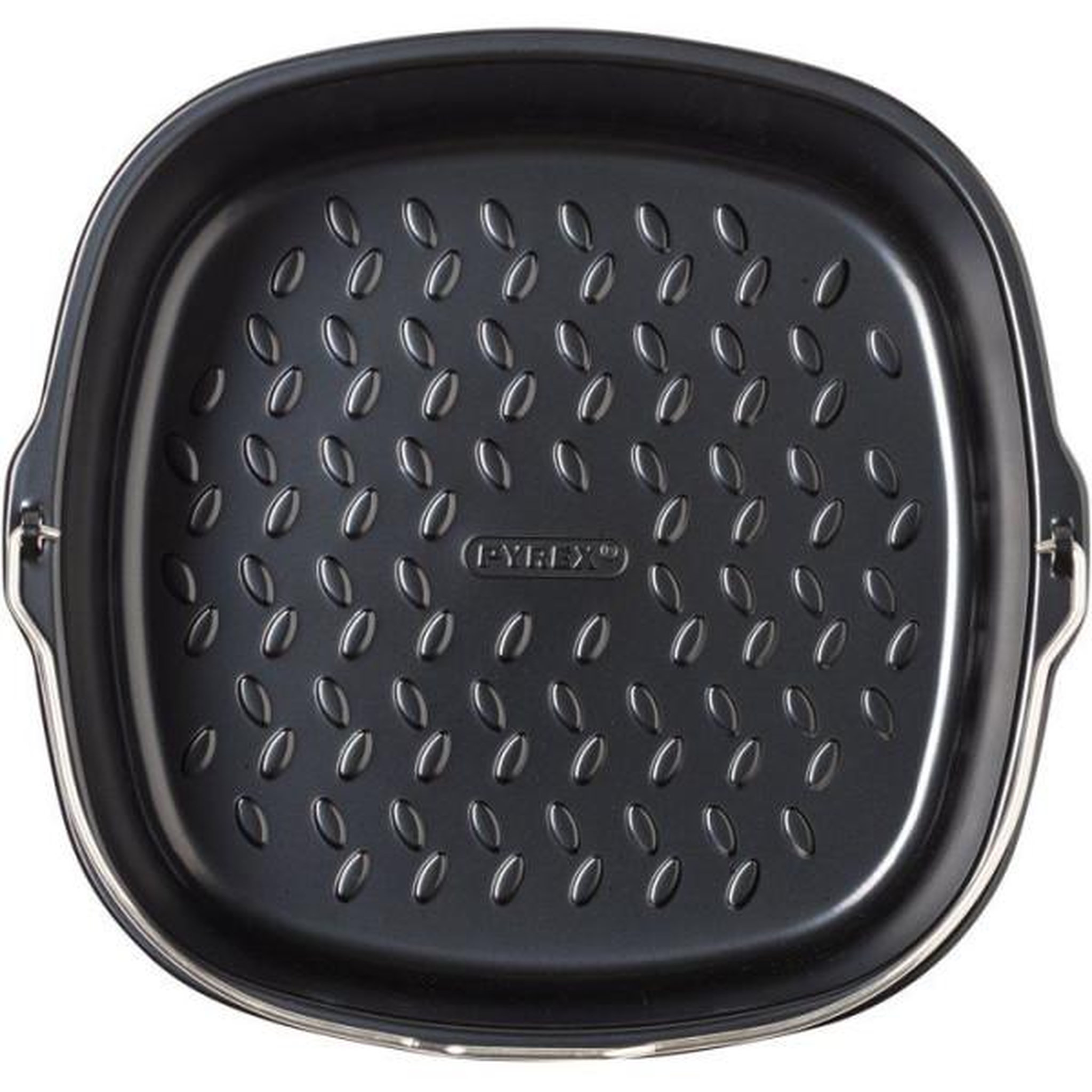 Voir la diapositive 6 : PYREX Plat carré avec anse - PYREX - Glide 22x21 cm - anti-adhésif - air fryer - sans PFAS