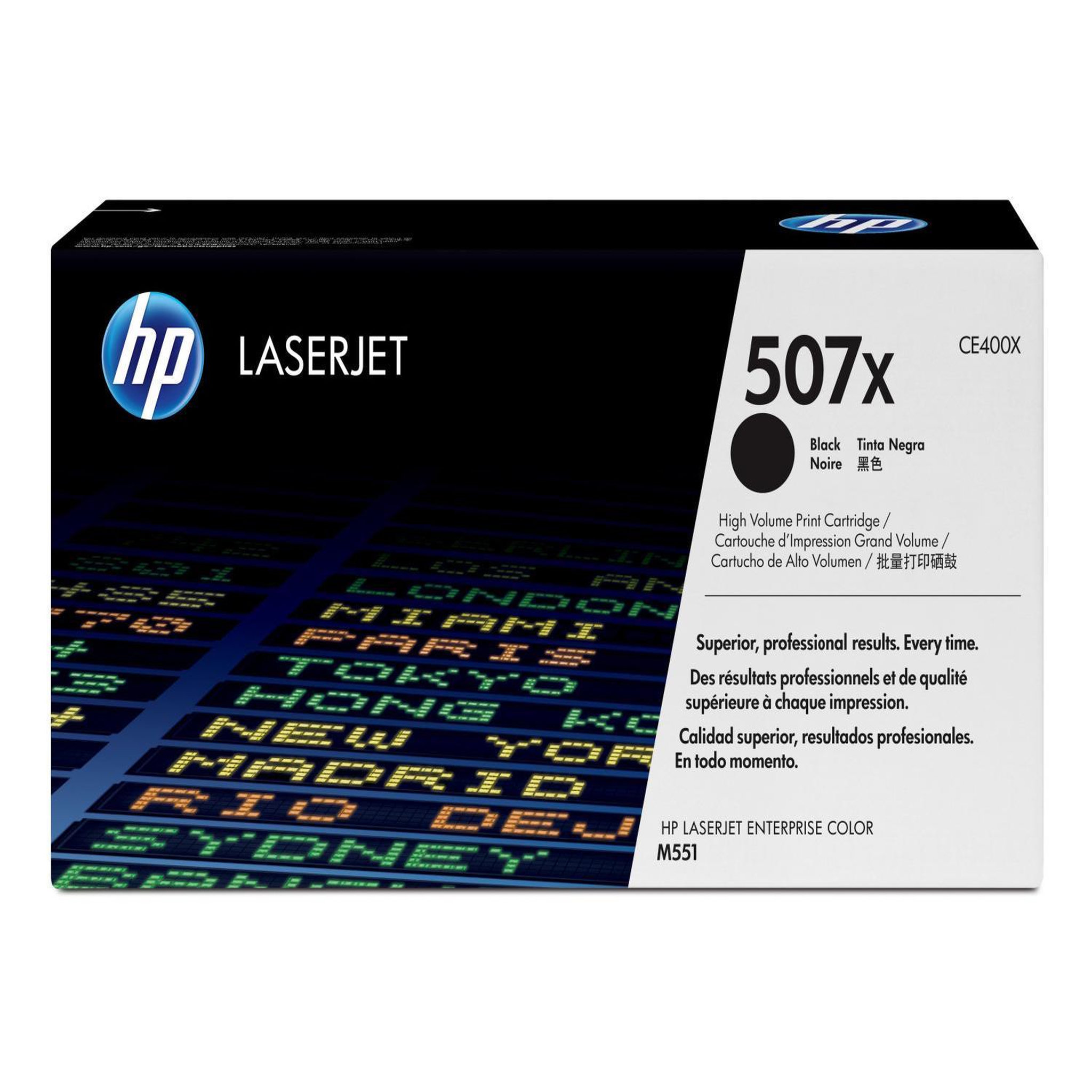 Voir la diapositive 2 : HP HP 507X Toner Noir authentique grande capacite CE400X