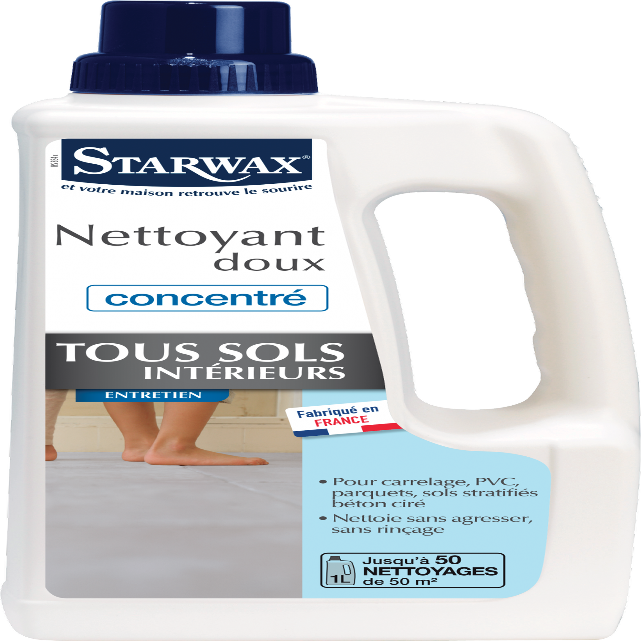 Starwax Nettoyant doux tous sols STARWAX 1 l