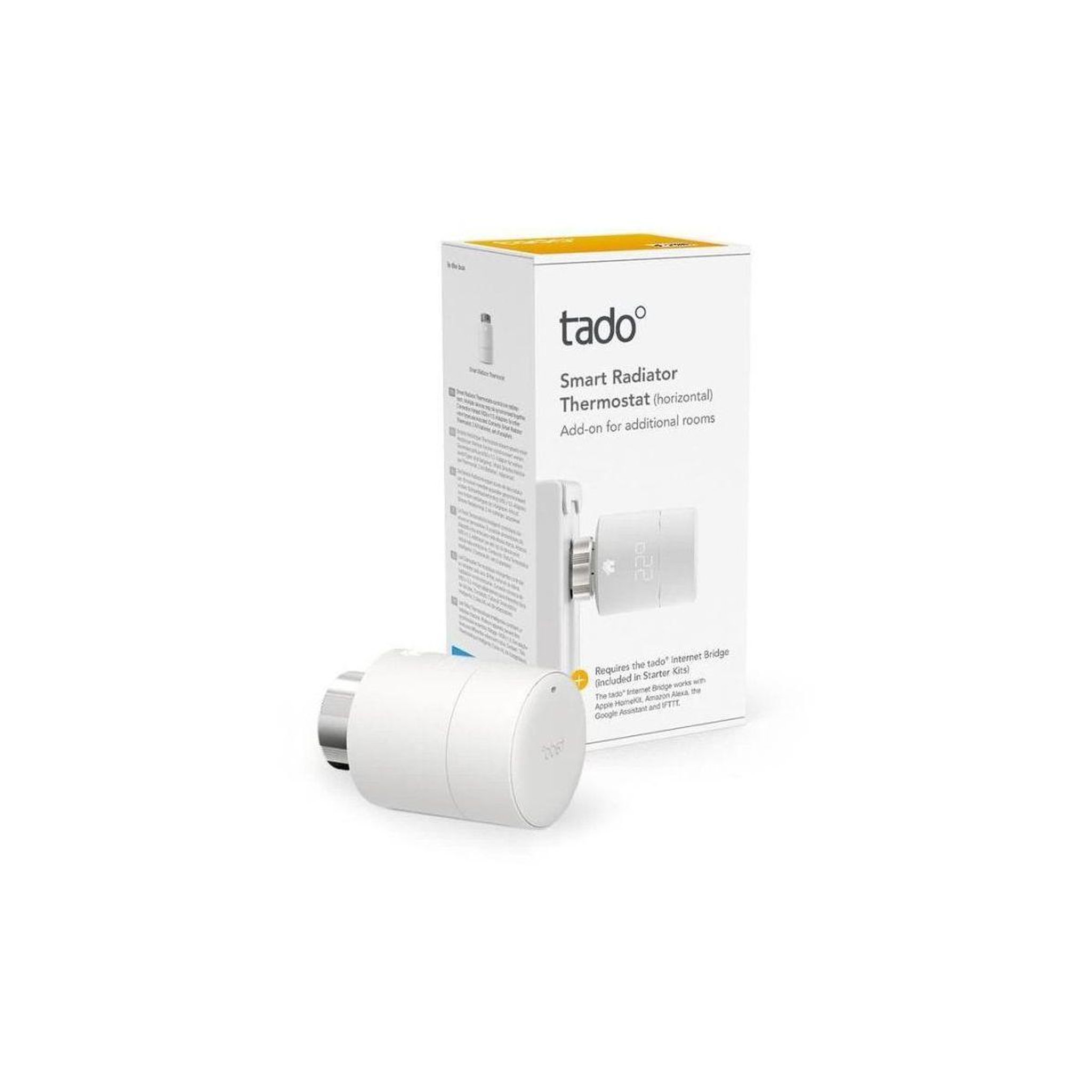 Voir la diapositive 1 : Tado Tête Thermosta. Tête thermostatique additionnelle