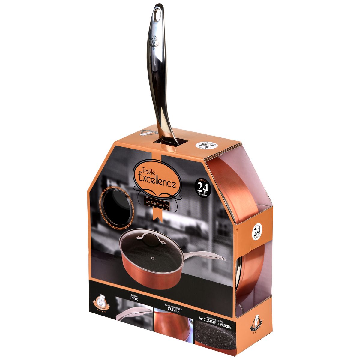 KITCHEN PRO Sauteuse EXCELLENCE 24 cm