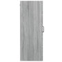 Voir la diapositive 4 : VIDAXL Armoire murale suspendue Sonoma gris 69,5x34x90 cm