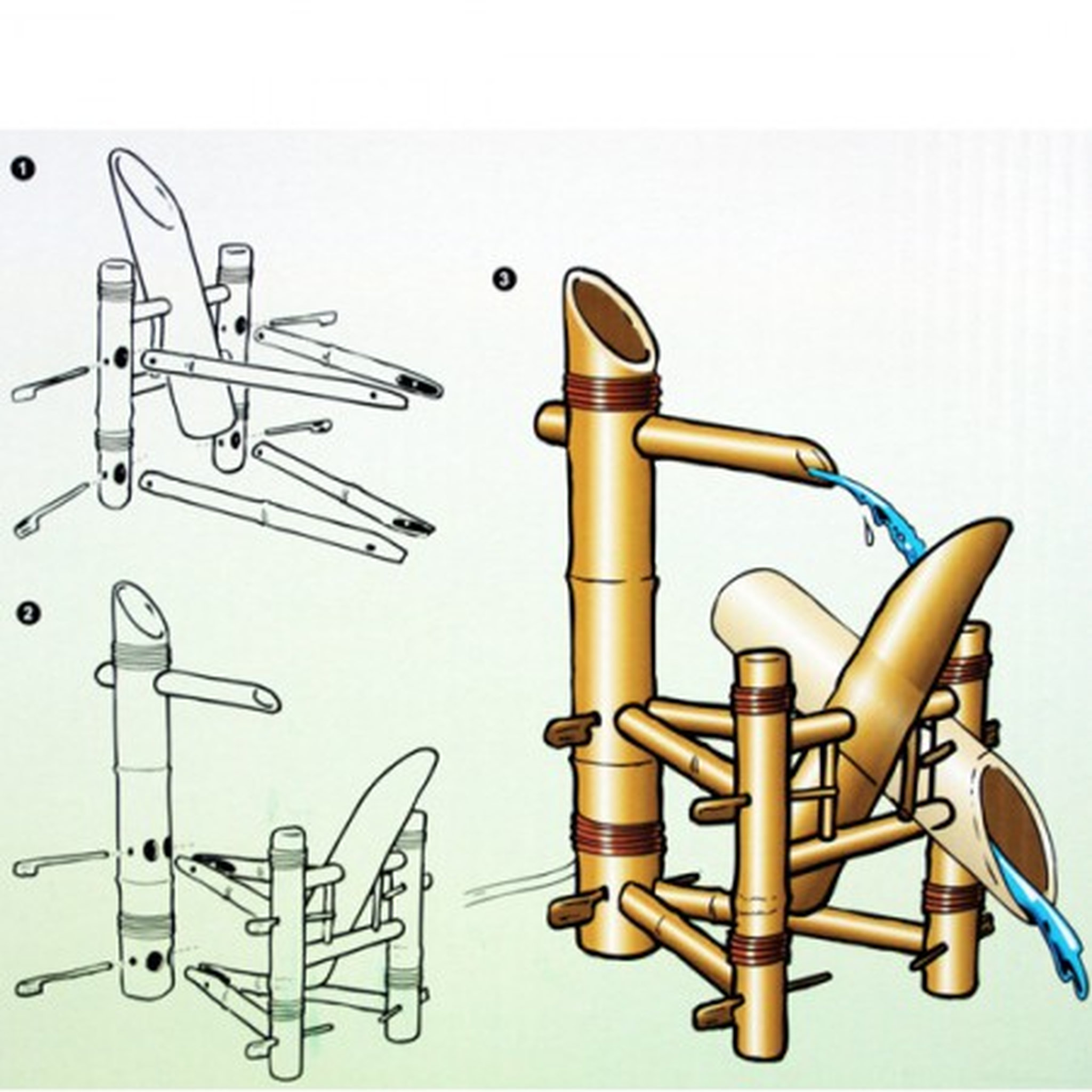 Voir la diapositive 2 : UBBINK Fontaine BAMBOO