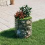 Voir la diapositive 1 : VIDAXL Poteau a gabion circulaire Acier galvanise Ø50x50 cm