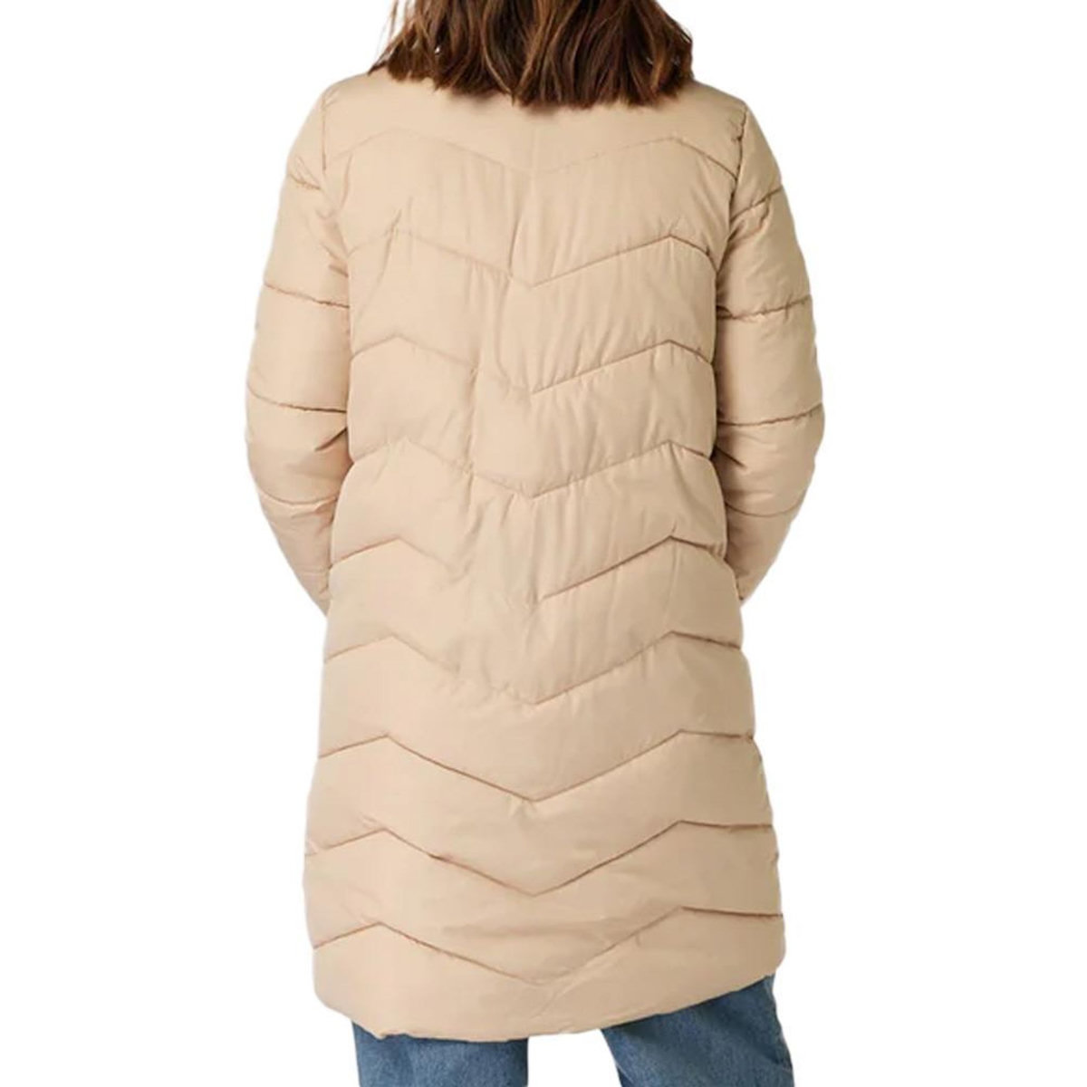 Vero Moda Doudoune Beige Femme Vero Moda Liga Coat