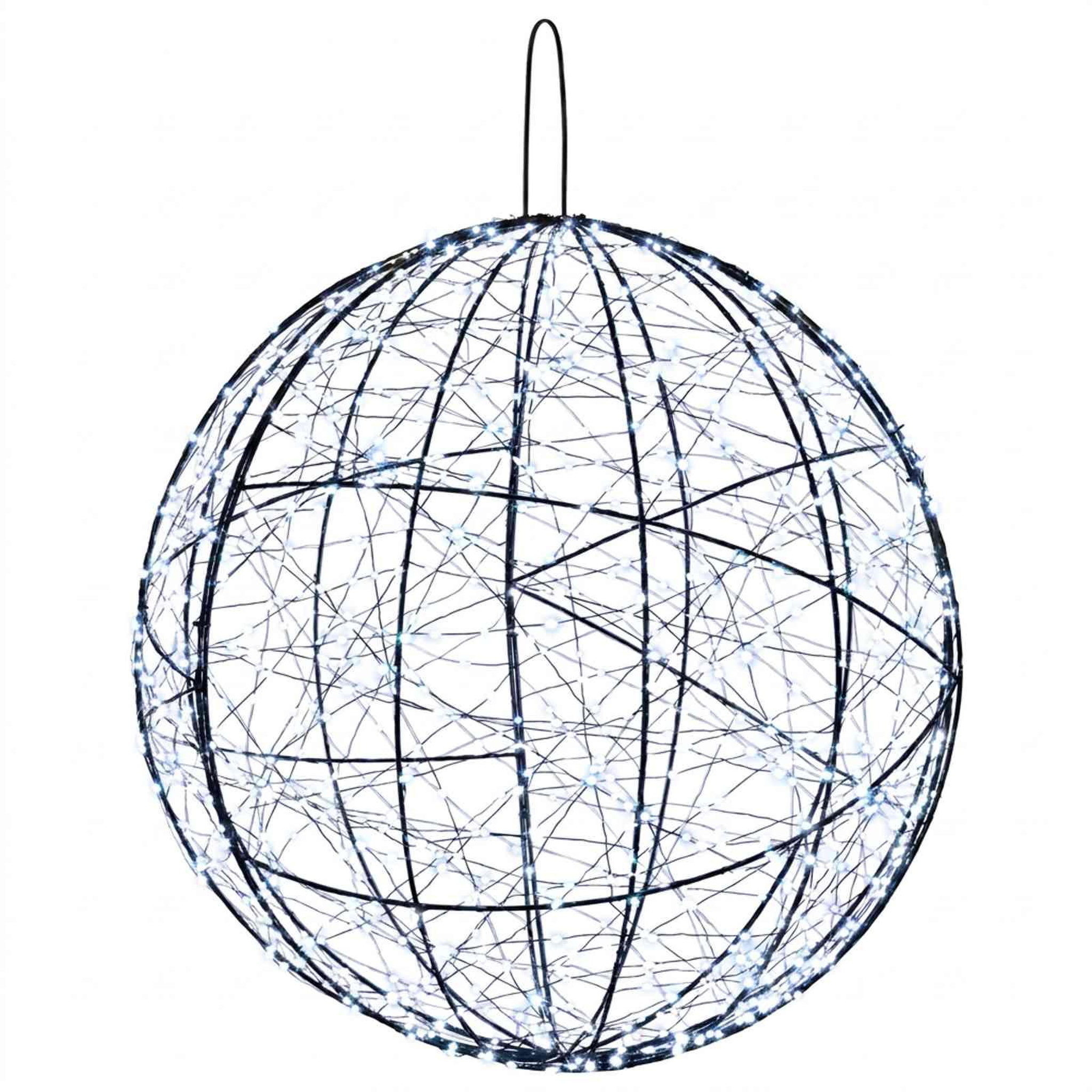 VIDAXL Lumiere de finial de Noël 950 LED Blanc froid Ø 60 x 63 cm