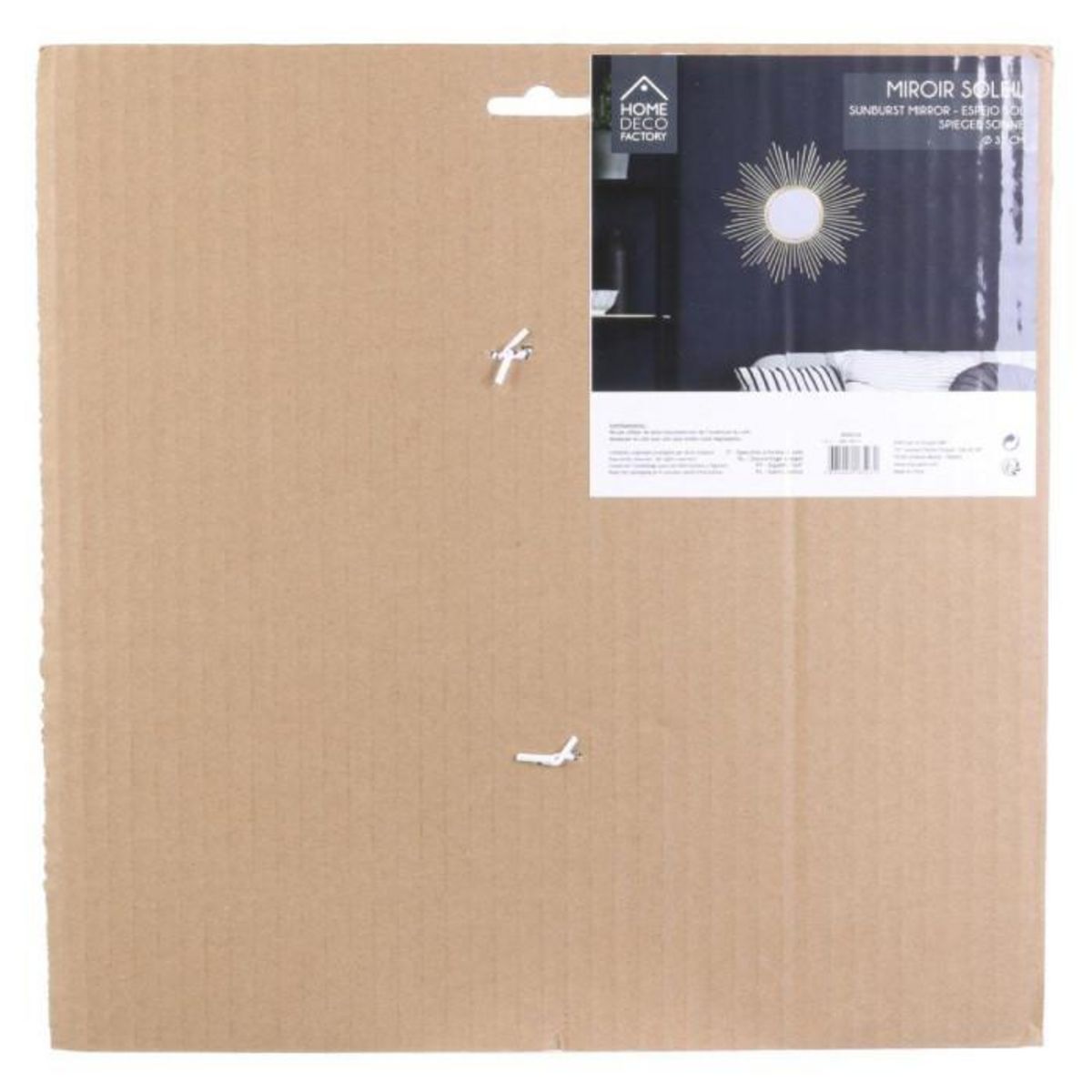 Paris Prix Miroir Mural  Soleil  32cm Or