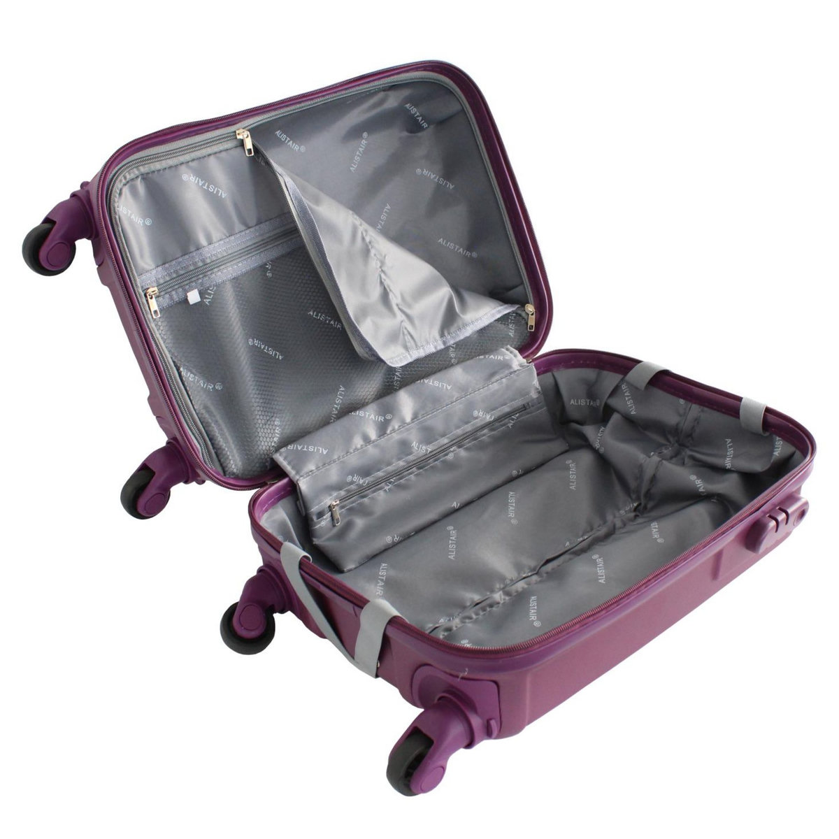 Alistair Valise cabine Alistair - Collection Iron - 4 roues - ABS ultra résistant