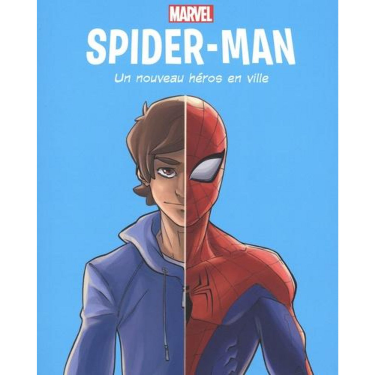 Puzzle Marvel Spiderman 200 Pièces - Un Héros Né - 480x340 Mm - Puzzle Enfant Super-Héros