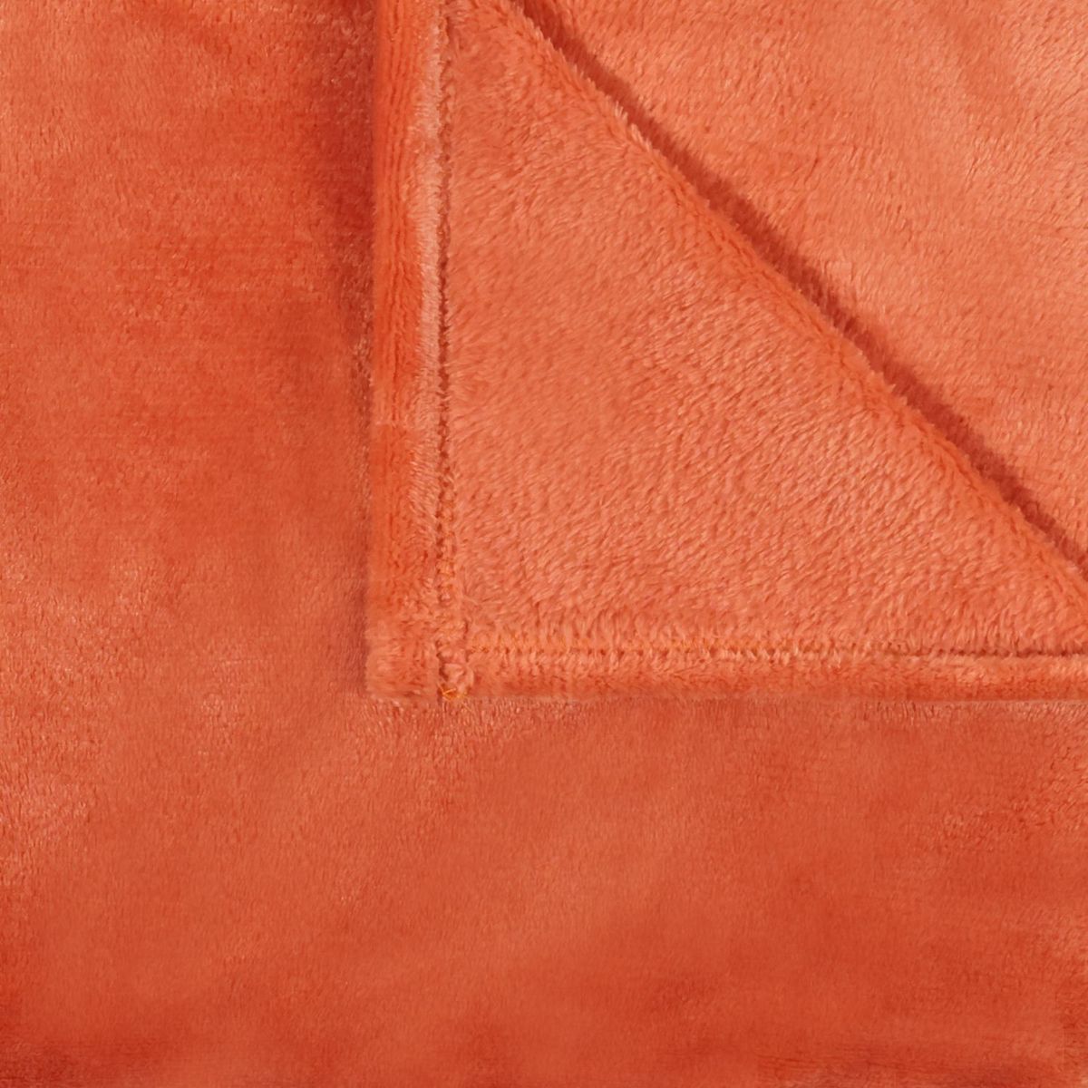 ACTUEL Plaid uni en polyester COLORAMA 