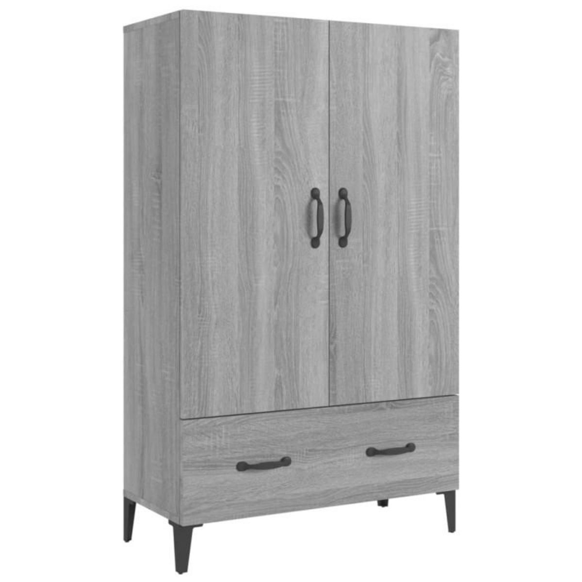 VIDAXL Buffet Sonoma gris 70x31x115 cm Bois d ingénierie