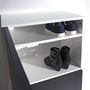 Voir la diapositive 9 : Meuble à chaussures 3 portes H118cm MAX