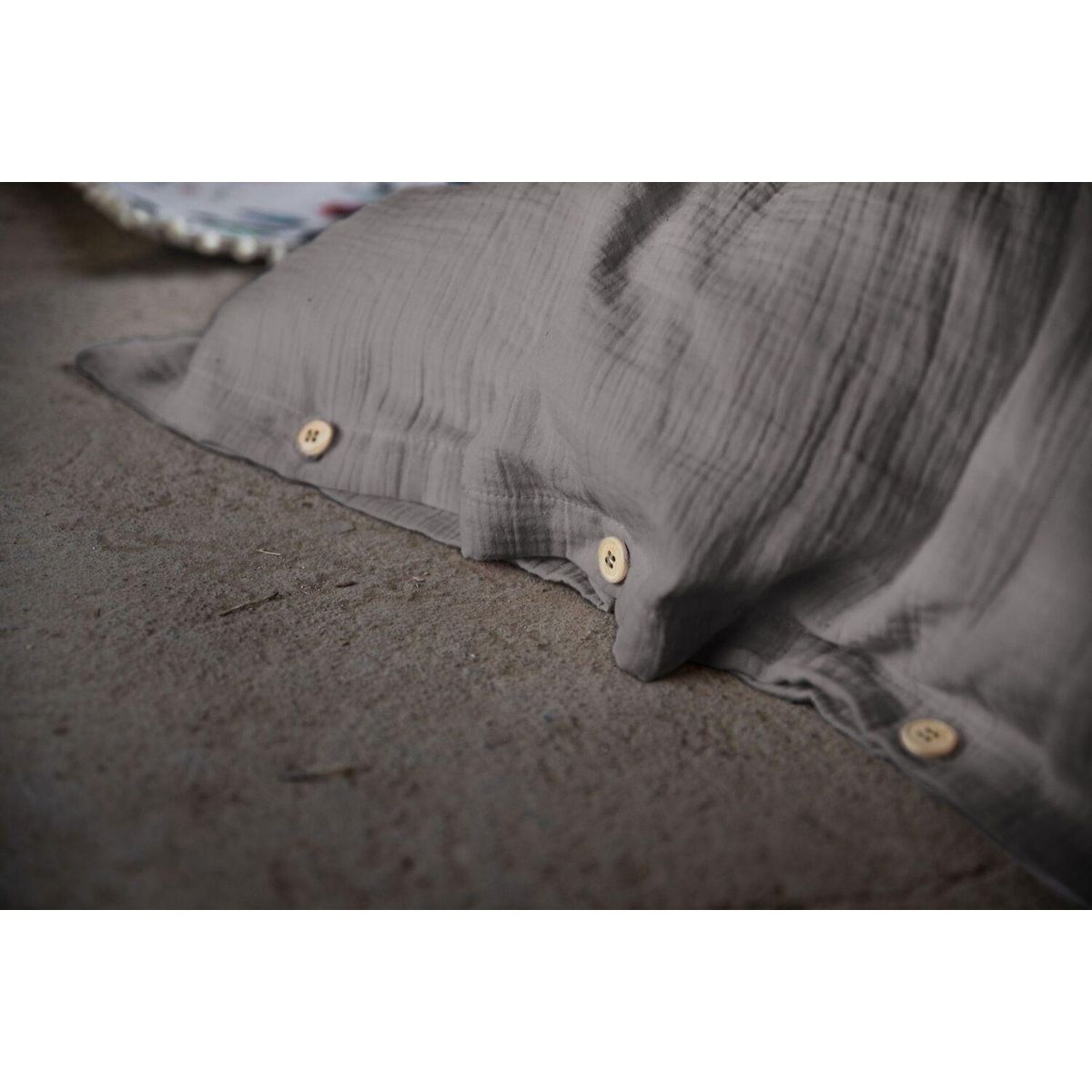 Home collection Housse de couette 100% gaze de coton