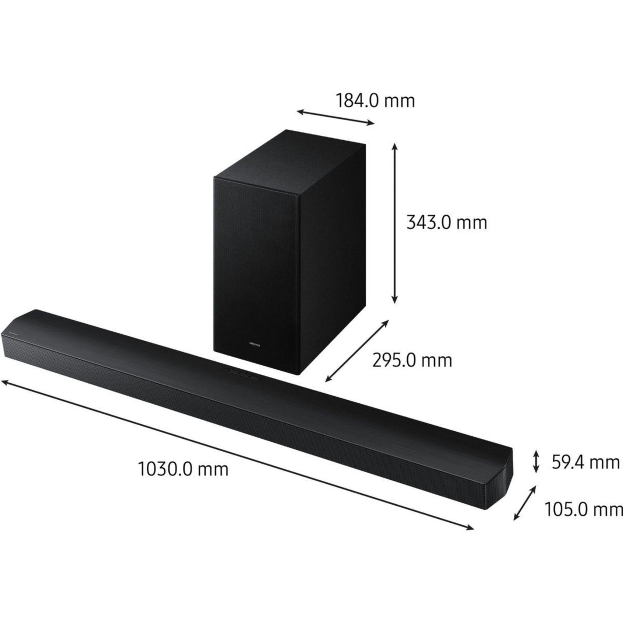 Voir la diapositive 2 : Samsung Barre de son hw-b760f