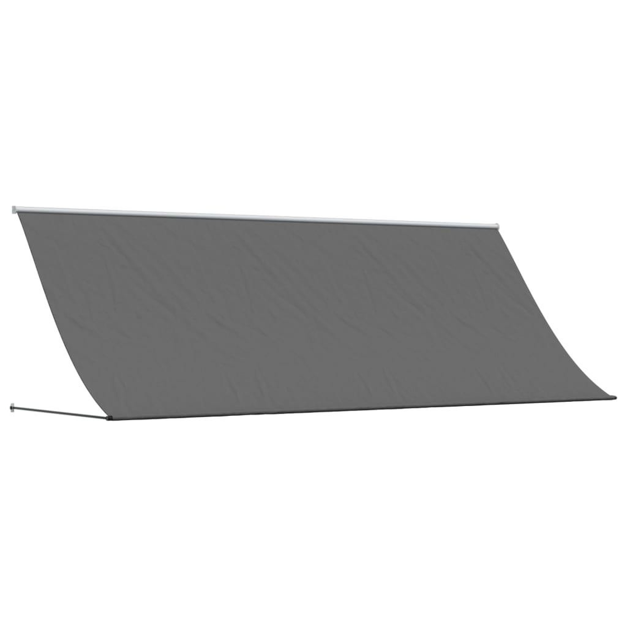 Voir la diapositive 2 : VIDAXL Auvent retractable anthracite 400x150 m tissu et acier