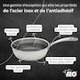 Voir la diapositive 6 : ELO Poêle sauteuse 20 cm en inox 18/10 Elo Relief Evolution