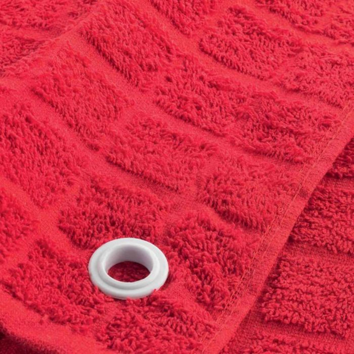 Paris Prix Essuie-Main Carré  Au Bistrot  50x50cm Rouge