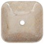 Voir la diapositive 4 : VIDAXL Lavabo Gris 40x40x10 cm Marbre