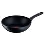 Voir la diapositive 1 : TEFAL Poêle wok 28cm BLACK STONE