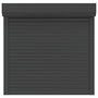 Voir la diapositive 3 : VIDAXL Volet roulant aluminium 100x100 cm anthracite