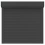 Voir la diapositive 3 : VIDAXL Volet roulant aluminium 100x100 cm anthracite