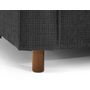 Voir la diapositive 2 : LISA DESIGN Jake - canapé déhoussable d'angle droit 5 places en velours texturé