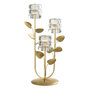 Voir la diapositive 1 : Paris Prix Chandelier Design en Métal  Calvin  37cm Doré