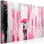 Paris Prix Tableau Imprimé  Umbrella in Love Wide Pink 