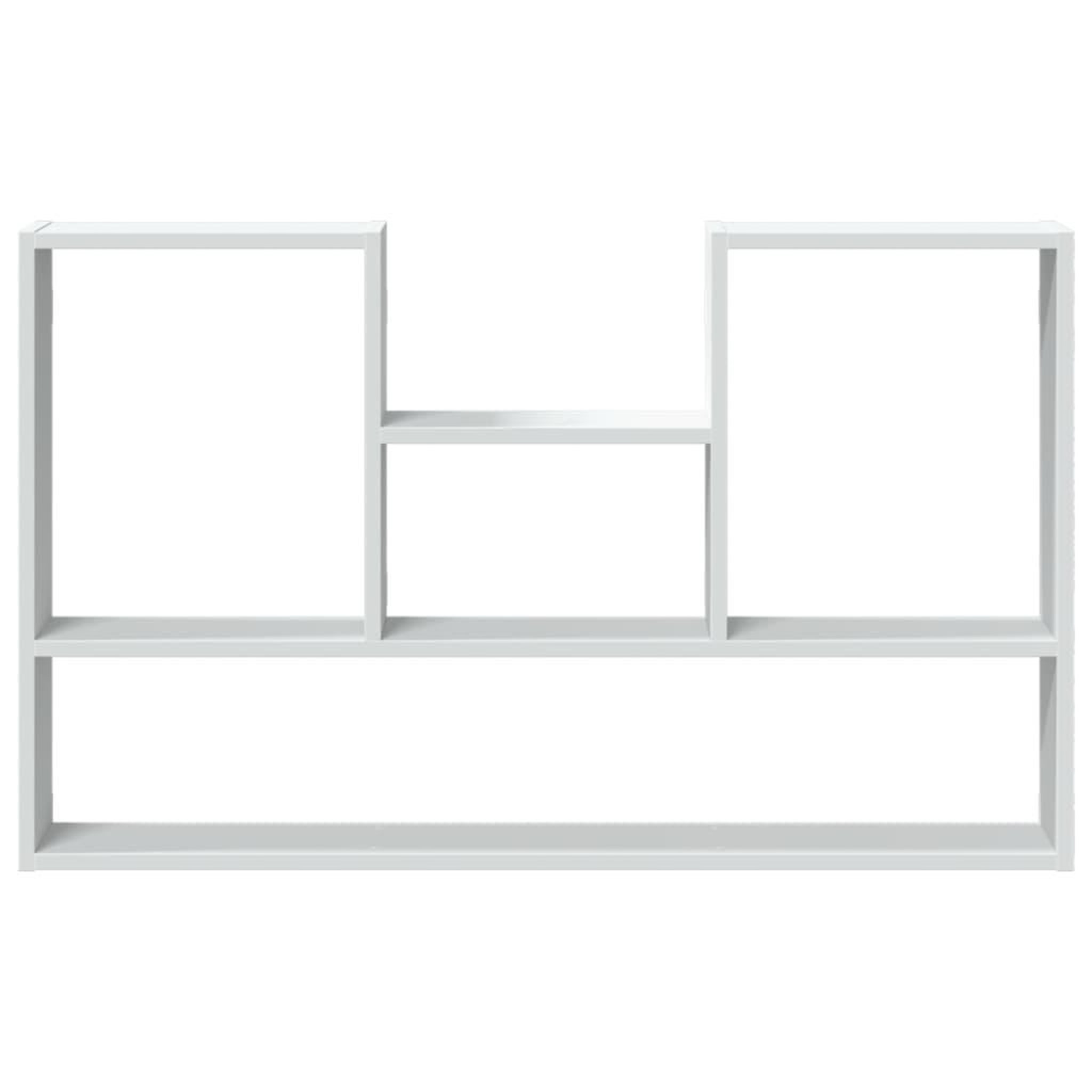 Voir la diapositive 4 : VIDAXL Etagere murale blanc 99x15x60 cm bois d'ingenierie