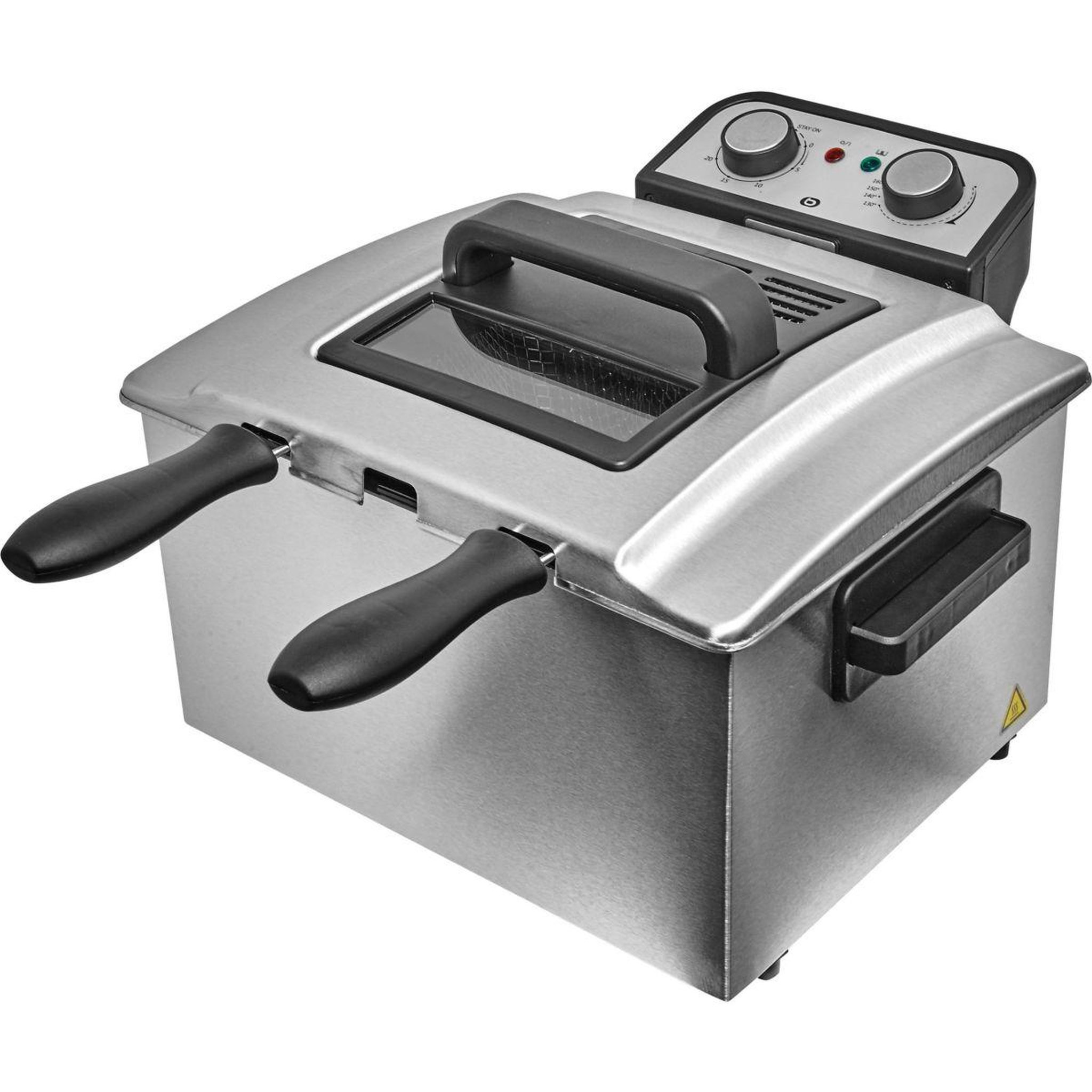Voir la diapositive 1 : ESSENTIEL B Friteuse semi-professionnelle EFSP2146i Familiale 3 paniers