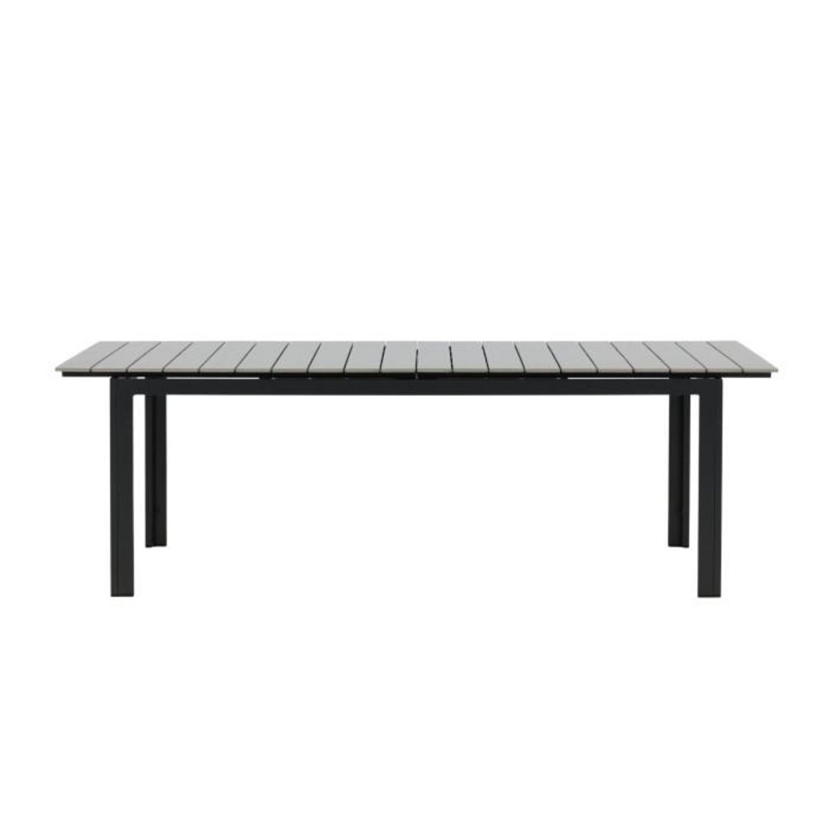 Paris Prix Table de Jardin Extensible  Levels  229-310cm Noir
