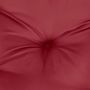 Voir la diapositive 5 : VIDAXL Coussin de banc de jardin rouge bordeaux 200x50x7 cm