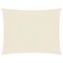 Voir la diapositive 2 : VIDAXL Voile de parasol Tissu Oxford rectangulaire 4x6 m creme