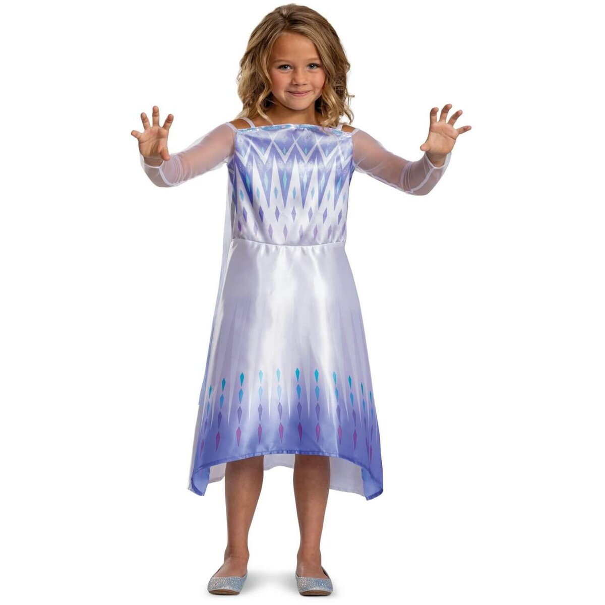 Déguisement Elsa Basique Frozen 2 - Enfant - 5/6 ans (110 à 116 cm) pas  cher 