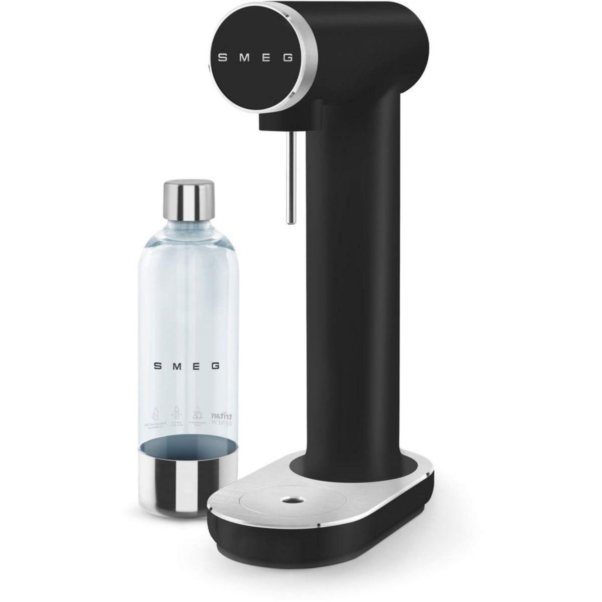 SMEG Machine à soda noir mat Collezione SKC01BLM