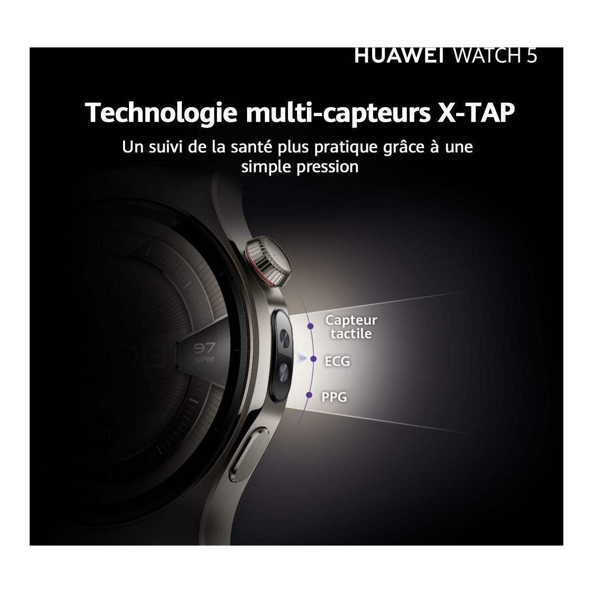 HUAWEI Montre connectée Watch 5 46mm Violet