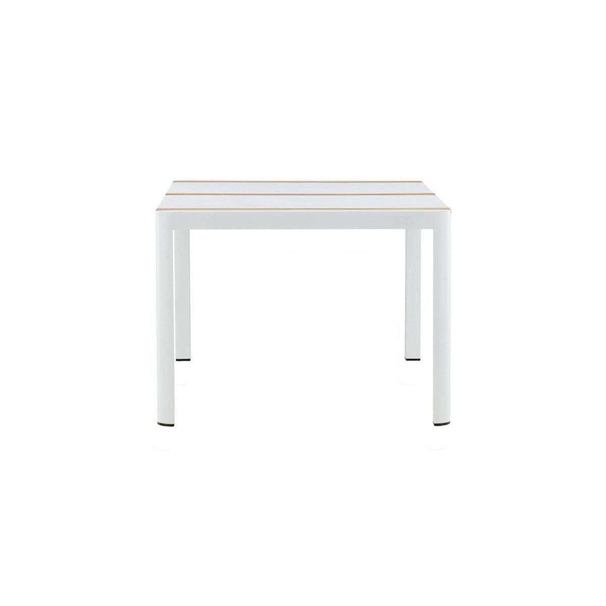 Paris Prix Table de Jardin en Teck  Togo  150cm Blanc