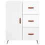 Voir la diapositive 5 : VIDAXL Buffet Blanc brillant 69,5x34x90 cm Bois d'ingenierie