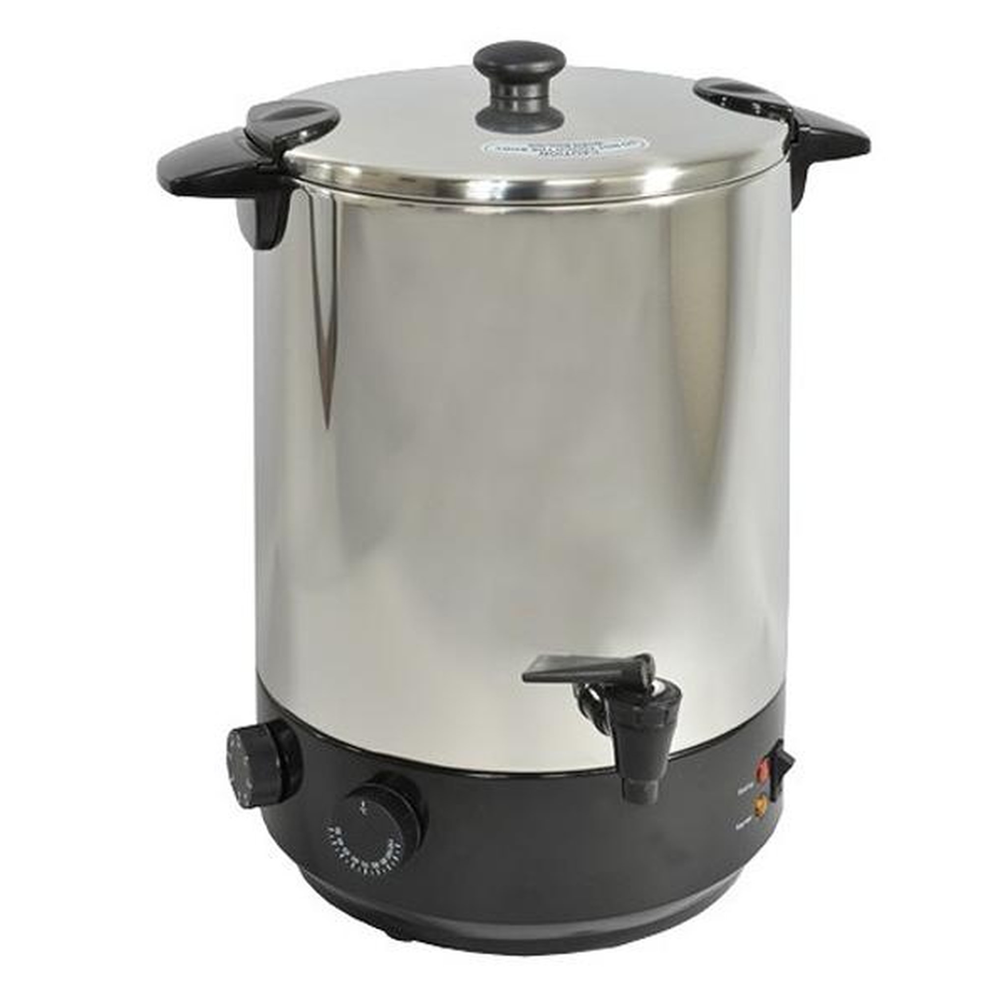Kitchen chef Stérilisateur de bocaux électrique inox avec robinet et minuteur 19l 1650w - ZJ-200TD