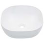 Voir la diapositive 2 : VIDAXL Lavabo 42,5x42,5x14,5 cm Ceramique Blanc