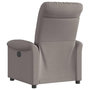 Voir la diapositive 5 : VIDAXL Fauteuil inclinable Taupe Tissu