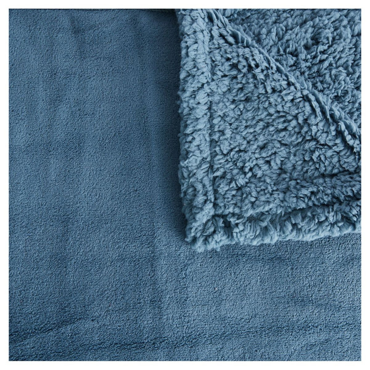 ACTUEL Plaid sherpa uni en polyester 220gsm