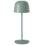 Lumisky Lampe de table sans fil SOPHIA Vert olive Aluminium H28cm