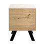 Voir la diapositive 4 : Paris Prix Table de Chevet 1 Tiroir  Manille  60cm Naturel