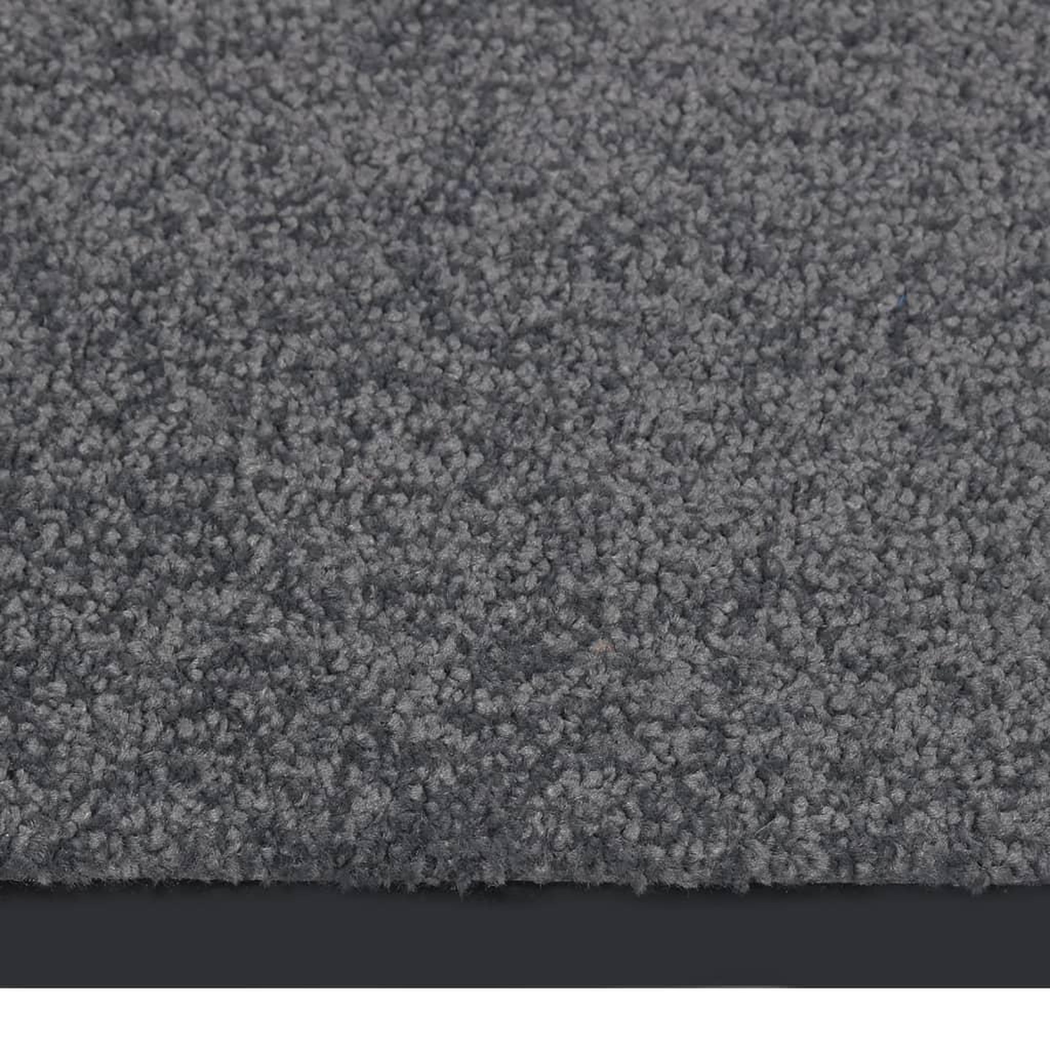 Voir la diapositive 4 : VIDAXL Paillasson Anthracite 80x120 cm