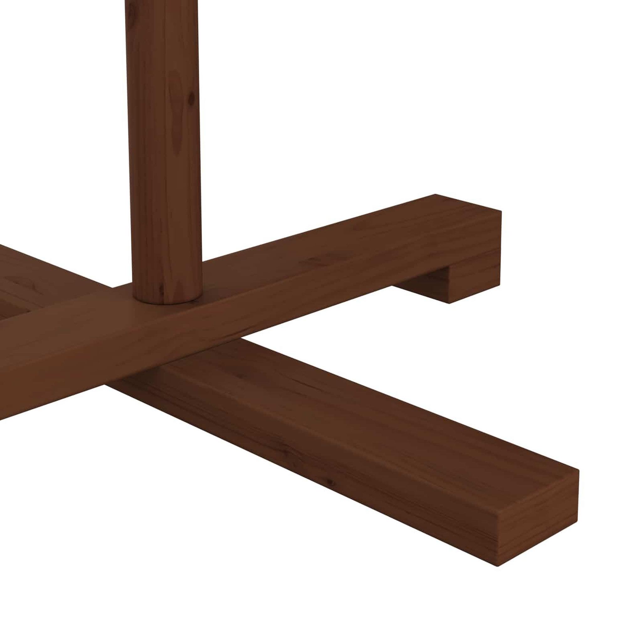 Voir la diapositive 6 : VIDAXL Arbre de Noël en bois KOTKA 125 cm Bambou et bois de pin massif