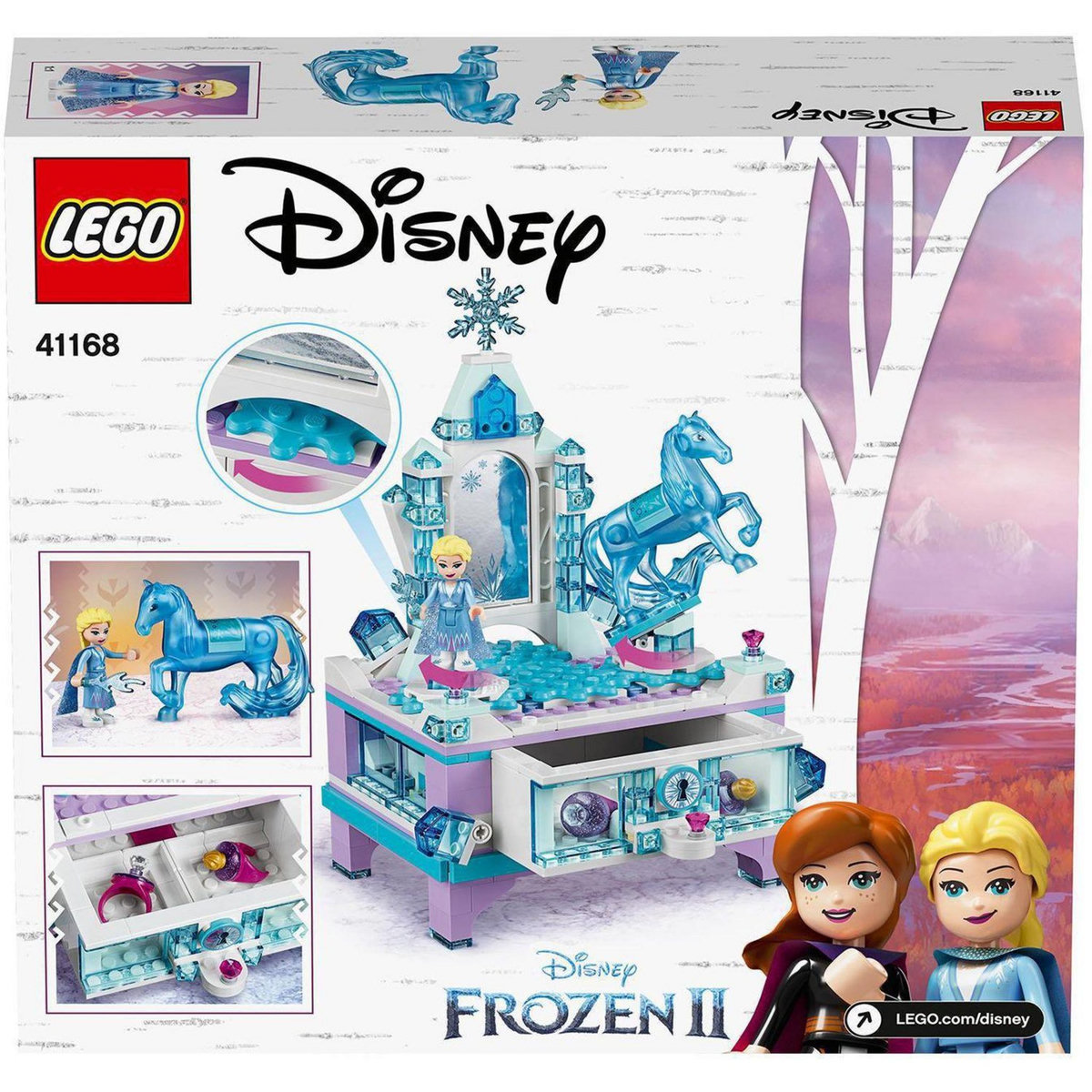 LEGO Disney 41168 - La boîte à bijoux d'Elsa - La Reine des Neige 2