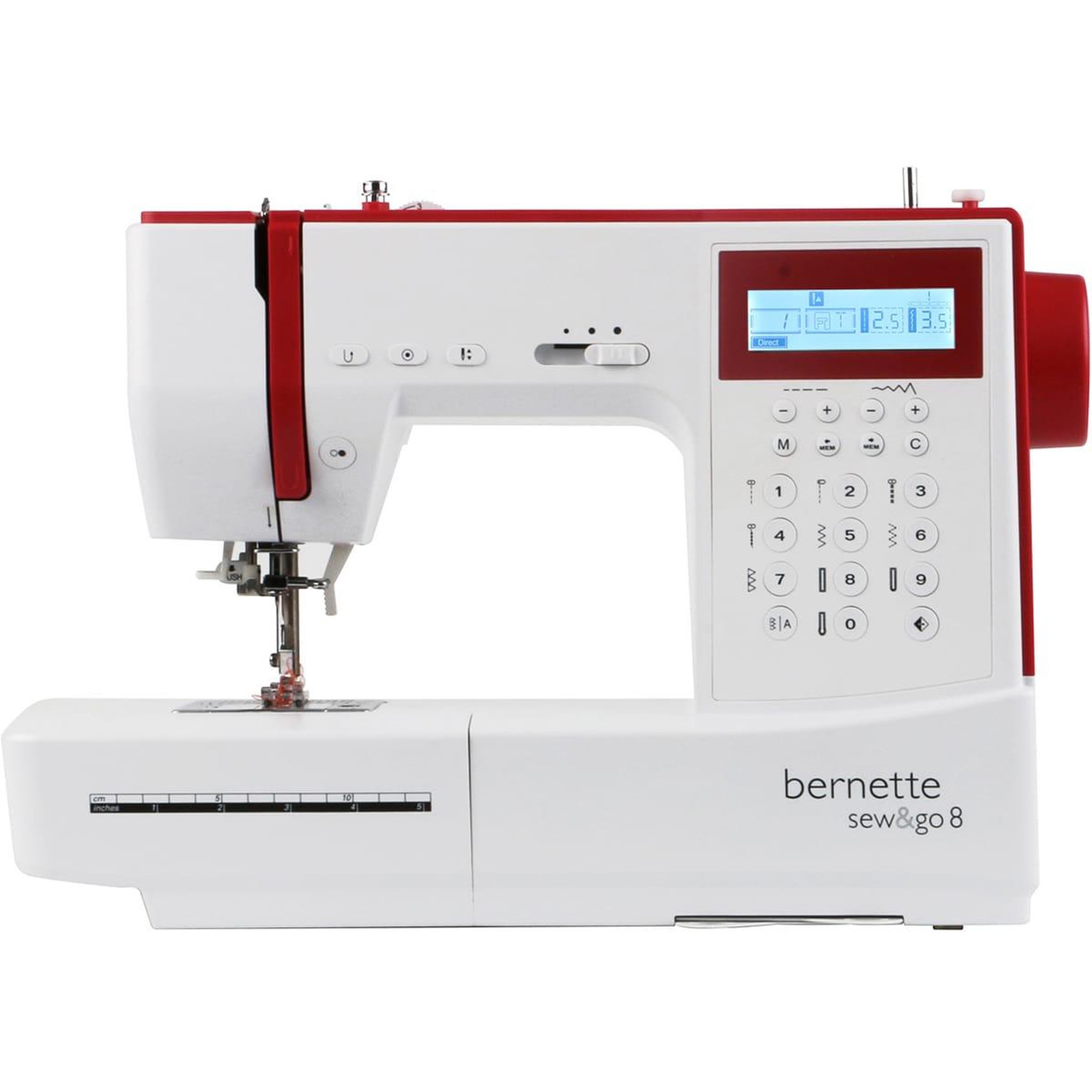 Voir la diapositive 3 : BERNETTE Machine à coudre Bernette Sew&Go 8 - Quilt & Patchwork