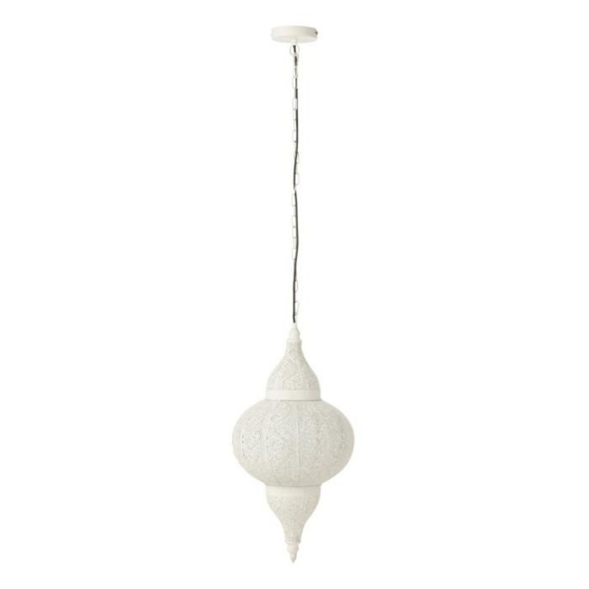 Paris Prix Lampe Suspension en Métal  Bore  65cm Blanc